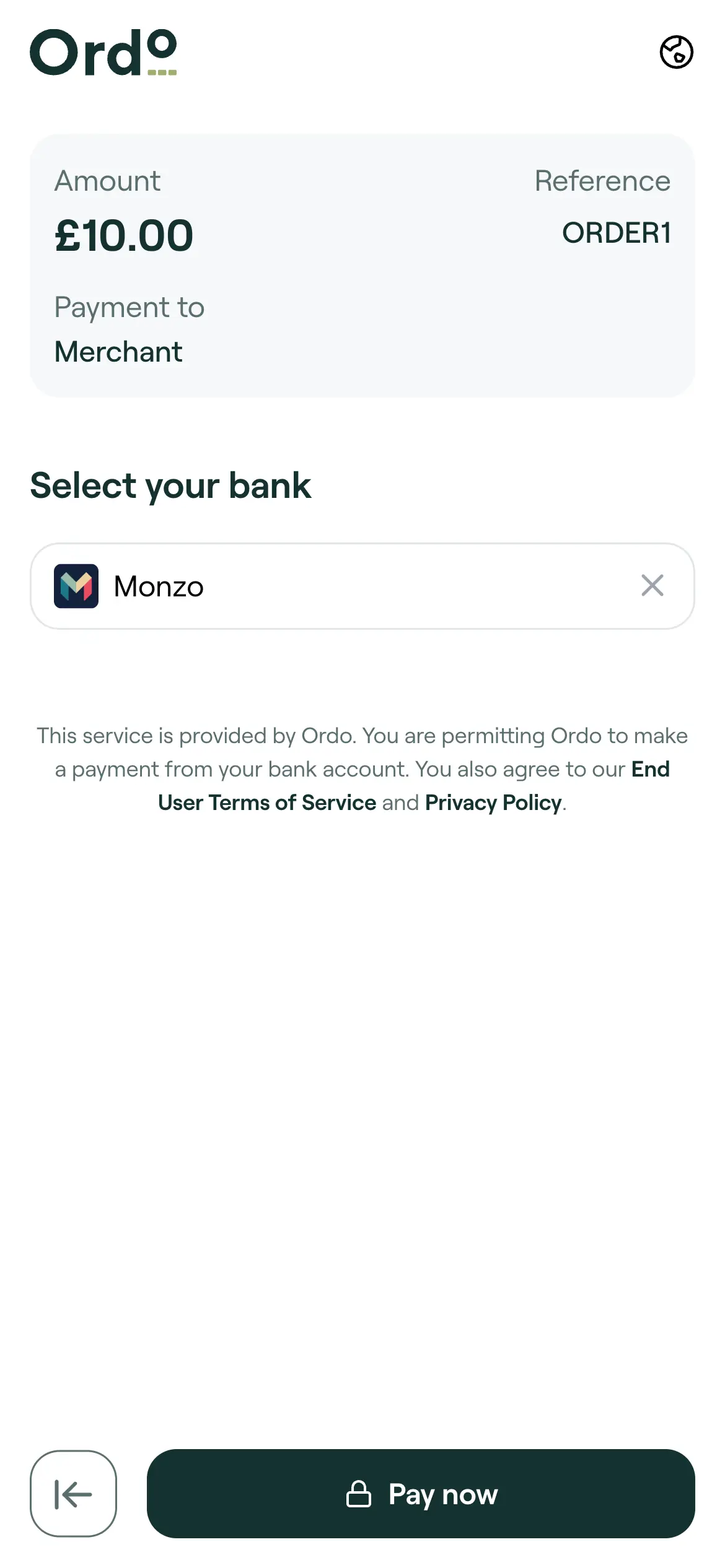 Ordo Payments